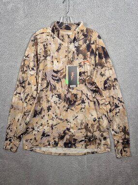 Sitka Core Merino 120 Camo Quarter Zip 2XL XXL